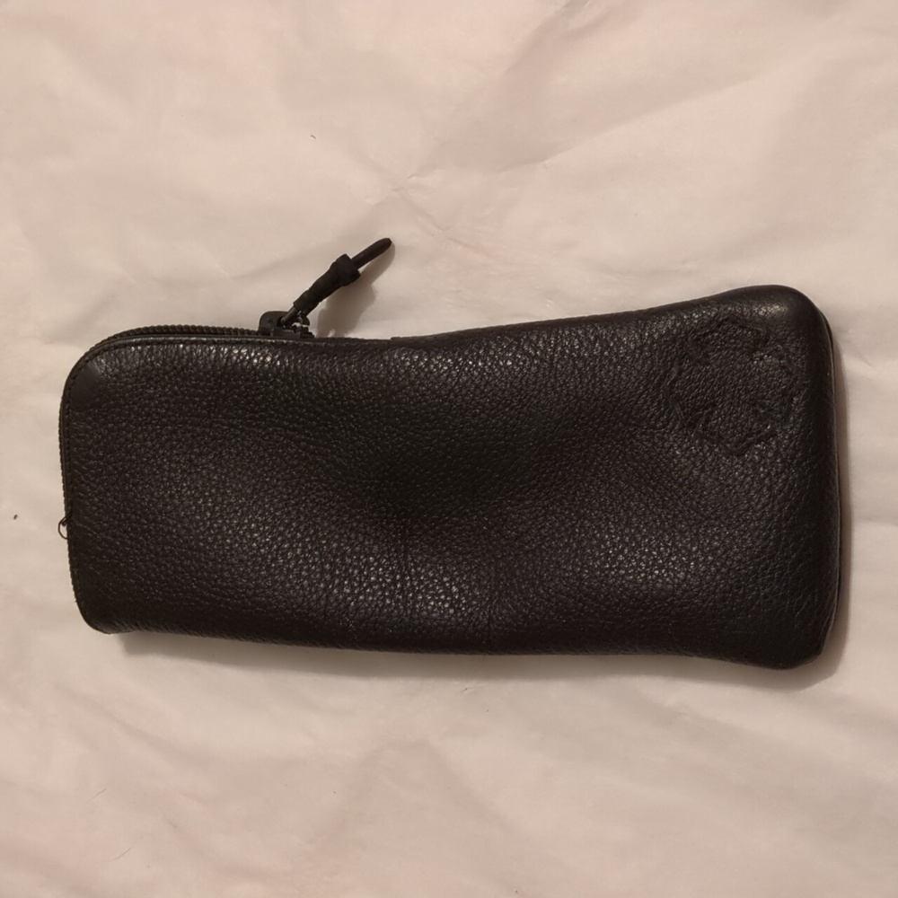 Chrome Hearts Large Leather Glasses Case